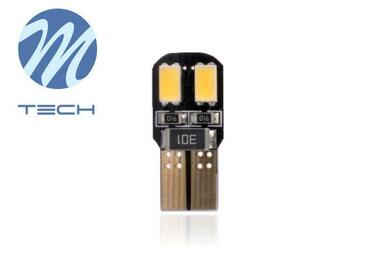 ΛΑΜΠΑΚΙΑ LED T10 W5W 12V W2,1x9,5d LED 3xSMD5050 ΛΕΥΚΟ (ΚΑΡΦΩΤΟ CAN-BUS) BLISTER M-TECH - 2 ΤΕΜ.