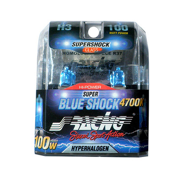 H3 12V/55W 90" 4.700K SUPER BLUE SHOCK