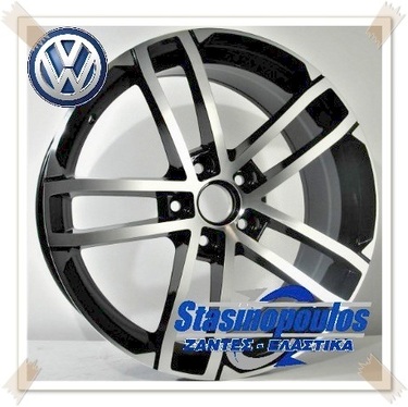 ΖΑΝΤΕΣ 19'' VW REPLICA 8x19 5x112 ET45 BLACK ΚΩΔΙΚΟΣ : 983