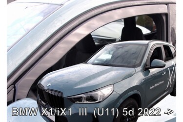 BMW X1 (U11) /iX1 5D 2022-2023  ΖΕΥΓΑΡΙ ΑΝΕΜΟΘΡΑΥΣΤΕΣ ΑΠΟ ΕΥΚΑΜΠΤΟ ΦΙΜΕ ΠΛΑΣΤΙΚΟ HEKO - 2 ΤΕΜ.