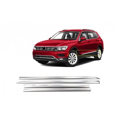 ΔΙΑΚΟΣΜΗΤΙΚΗ ΦΑΣΑ ΠΟΡΤΑΣ ΧΡΩΜΙΟ 4ΤΕΜ. ΓΙΑ VW TIGUAN 5D 2016+