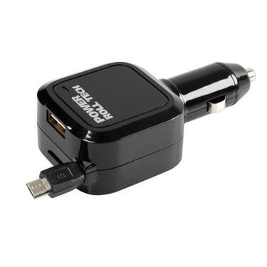 ΑΝΤΑΠΤΟΡΑΣ ΑΝΑΠΤΗΡΑ 12/24V ΜΕ 1 USB ΚΑΙ ΚΑΛΩΔΙΟ ΦΟΡΤΙΣΗΣ MICRO USB 90cm 3100mA FAST CHARGER