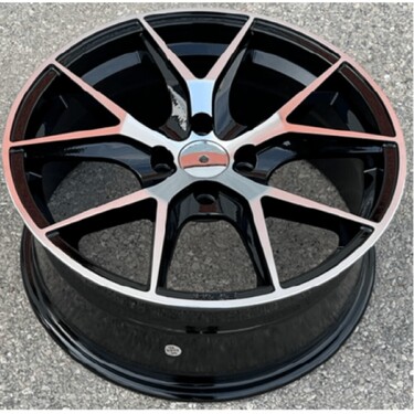 ΖΑΝΤΕΣ 17'' AUDI STYLE 7.5x17 5x100 ET35 BLACK ΚΩΔΙΚΟΣ : 1135