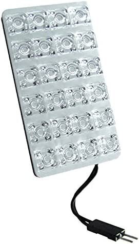 ΛΑΜΠΑΚΙΑ ΠΛΑΦΟΝΙΕΡΑΣ 8LED ΜΠΛΕ 20x40mm