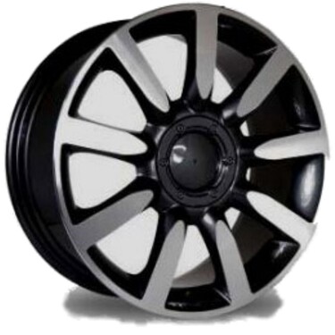 ΖΑΝΤΕΣ 19'' AUDI STYLE 8x19 5X112 ET45 BLACK ΚΩΔΙΚΟΣ : 272D