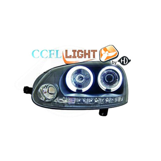 ΦΑΝΑΡΙΑ ΓΙΑ VW GOLF 5 / GOLF 5+6 VARIANT 10.03-09.08 / GOLF 5/6 VARIANT  ANGELEYES+CCFL BLACK