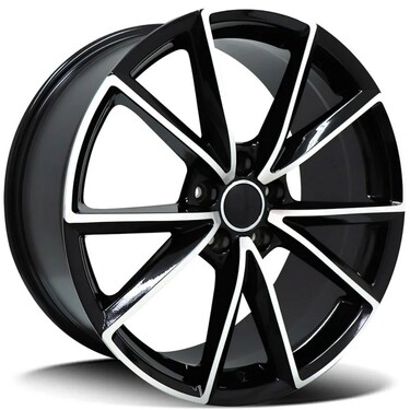 ΖΑΝΤΕΣ 19'' AUDI STYLE 8.5x19 5X112 ET35 BLACK ΚΩΔΙΚΟΣ : 115