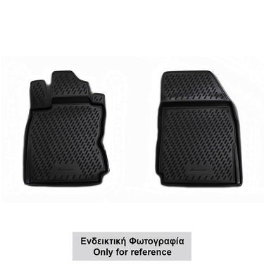 SUBARU XV 2012-2016 (2Η ΣΕΙΡΑ ΚΑΘΙΣΜΑΤΩΝ) ΜΑΡΚΕ ΠΑΤΑΚΙΑ ΣΕ ΣΚΑΦΗ TPE ΛΑΣΤΙΧΟ ΣΕ ΜΑΥΡΟ ΧΡΩΜΑ NOVLINE - 2 ΤΕΜ.