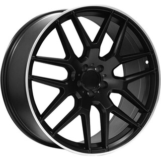 ΖΑΝΤΕΣ 22'' MERCEDES REPLICA 10x22 5x130 ET45 BLACK ΚΩΔΙΚΟΣ : 7132