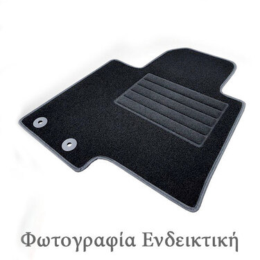 ΜΑΡΚΕ ΠΑΤΑΚΙΑ ΜΟΚΕΤΑ ΓΙΑ VW CADDY 11/2003+ / TOURAN 05/2003+ ΣΕ ΜΑΥΡΟ ΧΡΩΜΑ ΜΕ ΟΒΑΛ ΚΑΙ ΣΤΡΟΓΓΥΛΑ ΚΟΥΜΠΩΜΑΤΑ CIK - 4 ΤΕΜ.