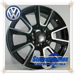 ΖΑΝΤΕΣ 16'' VW REPLICA 6.5x16 5x100 ET33 BLACK ΚΩΔΙΚΟΣ : 578