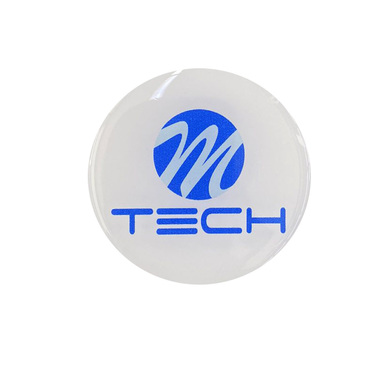 MTECH ΑΥΤΟΚΟΛΛΗΤΑ ΖΑΝΤΩΝ 7,2 cm ΛΕΥΚΟ/ΜΠΛΕ ΣΜΑΛΤΟΥ - 4 ΤΕΜ.