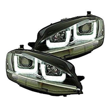 ΦΑΝΑΡΙΑ ΓΙΑ VW GOLF 7 3D/5D 2012+ TUBELIGHT CHROME - 2 ΤΕΜ.