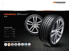 ΕΛΑΣΤΙΚΑ 285/35R20 HANKOOK VENTUS S1 EVO3 K127