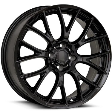 ΖΑΝΤΕΣ 15'' MINI STYLE REPLICA 6.5x15 4x100 ET35 BLACK ΚΩΔΙΚΟΣ : 8093