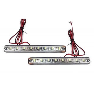 DAYLINE ΠΡΟΣΘΕΤΟ ΔΙΕΘΝΗ ΜΕ 8LED 12V 157X18X44mm ΑΣΗΜΙ 2ΤΕΜ.