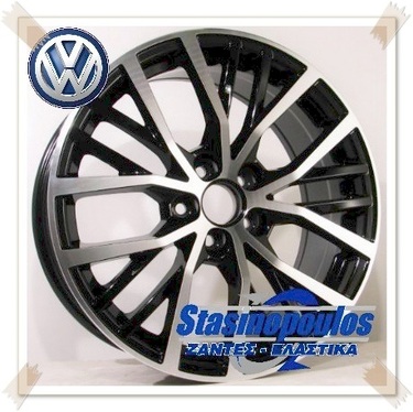 ΖΑΝΤΕΣ 19'' VW REPLICA 8x19 5x112 ET45 BLACK ΚΩΔΙΚΟΣ : 952