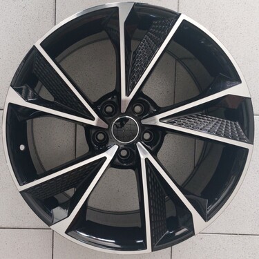 ΖΑΝΤΕΣ 17'' AUDI STYLE 7.5x17 5x112 ET35 BLACK ΚΩΔΙΚΟΣ : 5671