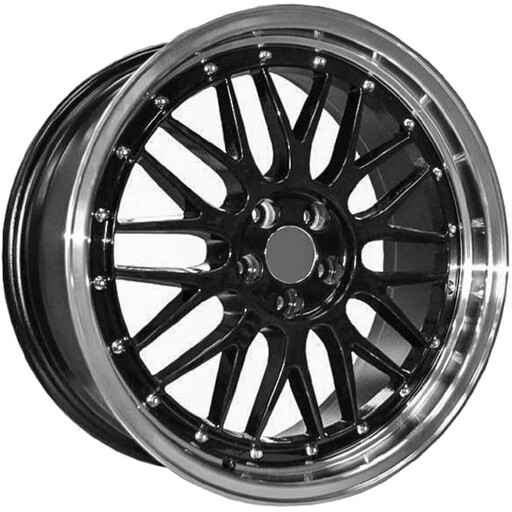 ΖΑΝΤΕΣ 18'' AUDI STYLE 8x18 5x112 ET35 BLACK ΚΩΔΙΚΟΣ : 306 BBS STYLE