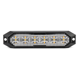 ΣΤΡΟΜΠΟ 12/24V 6xSMD LED 18W (6x3W) R65 R10 IP68 IP6K9K 122x30mm ΑΜΙΟ - 1 ΤΕΜ.