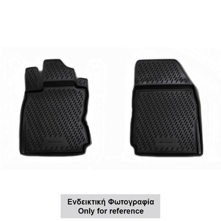 ΜΑΡΚΕ ΠΑΤΑΚΙΑ ΣΕ ΣΚΑΦΗ TPE ΛΑΣΤΙΧΟ ΓΙΑ CITROEN BERLINGO B9 2008-2018  ΣΕ ΜΑΥΡΟ ΧΡΩΜΑ NOVLINE - 2 ΤΕΜ.