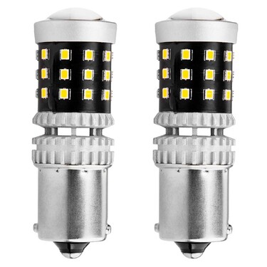 ΛΑΜΠΑΚΙΑ ΜΟΝΟΠΟΛΙΚΑ LED ΛΕΥΚΑ CAN-BUS P21W BA15S 1156 39xSMD 2016 ΑMiO - 2 TEM.