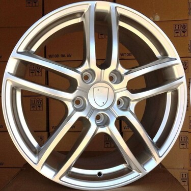 ΖΑΝΤΕΣ 19'' PORSCHE STYLE 8.5X19 5X130 ET56 59 HYPER SILVER ΚΩΔΙΚΟΣ : 1180