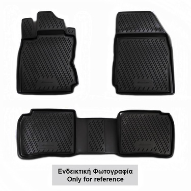 FORD RANGER 2007-2011 ΜΑΡΚΕ ΠΑΤΑΚΙΑ ΣΕ ΣΚΑΦΗ TPE ΛΑΣΤΙΧΟ ΣΕ ΜΑΥΡΟ ΧΡΩΜΑ ΜΕ ΔΙΑΤΡΗΤΑ ΚΟΥΜΠΩΜΑΤΑ NOVLINE - 4 ΤΕΜ.