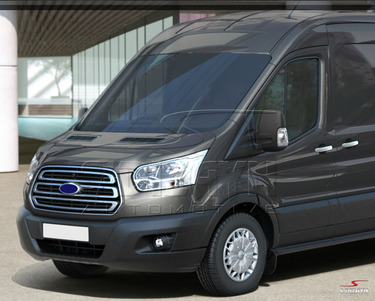 ΧΕΡΟΥΛΙΑ ΠΟΡΤΑΣ ΓΙΑ  ΧΡΩΜΙΟ ΜΕΤΑΛΛΙΚΑ ΓΙΑ FORD TRANSIT VAN 2014+ S-DIZAYN - 11 ΤΕΜ.