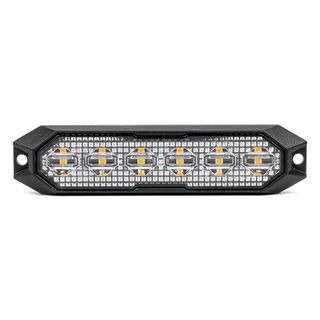 ΣΤΡΟΜΠΟ 12/24V 6xSMD LED 18W (6x3W) R65 R10 IP68 IP6K9K 122x30mm ΑΜΙΟ - 1 ΤΕΜ.