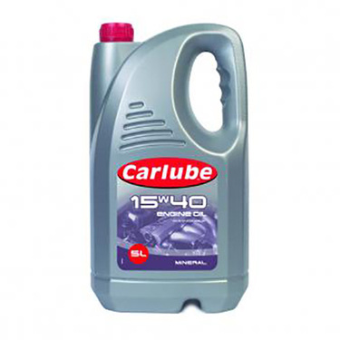 ΛΑΔΙ ΚΙΝΗΤΗΡΑ 15W-40 ΟΡΥΚΤΕΛΑΙΟ A3/B4 CARLUBE 5L