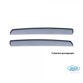 ΖΕΥΓΑΡΙ ΠΙΣΩ ΑΝΕΜΟΘΡΑΥΣΤΕΣ ΓΙΑ HYUNDAI TUCSON 5D 2004-2010 ΑΠΟ ΕΥΚΑΜΠΤΟ ΧΥΤΟ ΑΚΡΥΛΙΚΟ ΓΥΑΛΙ (CAST ACRYLIC GLASS) DGA - 2 ΤΕΜ.