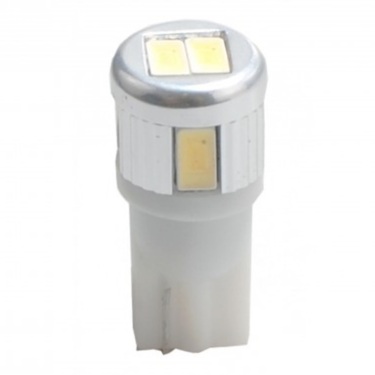 T10 W5W 12V W2,1x9,5d LED 6xSMD5730 ΛΕΥΚΟ (ΚΑΡΦΩΤΟ ΑΚΑΛΥΚΟ) BLISTER 2ΤΕΜ. M-TECH