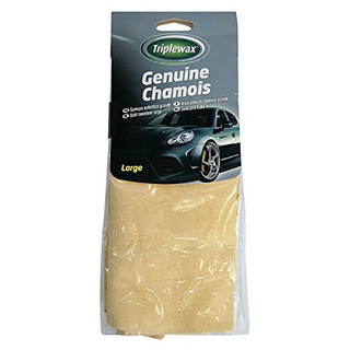 ΔΕΡΜΑ ΓΝΗΣΙΟ ΣΑΜΟΥΑ (CHAMOIS) /ΠΕΤΣΙ CARPLAN TRIPLEWAX GENUINE CHAMOIS 48cm