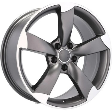 ΖΑΝΤΕΣ 17'' AUDI STYLE 7.5x17 5x100 ET35 ΑΝΘΡΑΚΙ ΚΩΔΙΚΟΣ : 661