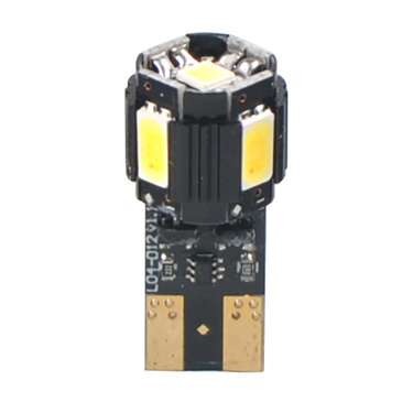 T10 W5W 12V W2.1x9.5d 1,7W 4xSMD5630+1xHP LED ΛΕΥΚΟ CAN-BUS BLISTER 2ΤΕΜ. M-TECH