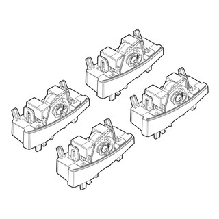 OPEL CORSA E 3D/5D 12/14+ KIT ΑΚΡΑ (ΠΟΔΙΑ) ΓΙΑ ΜΠΑΡΕΣ NORDRIVE