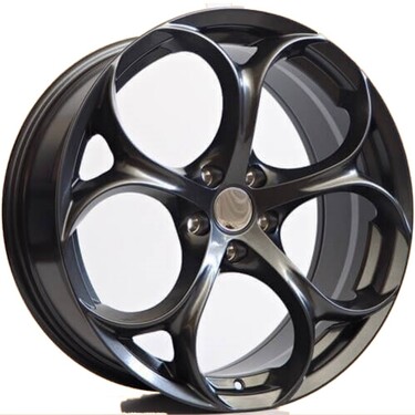 ΖΑΝΤΕΣ 17'' ALFA ROMEO STYLE 7.5X17 5X110 ET33 ΚΩΔΙΚΟΣ : 583 ΑΝΘΡΑΚΙ ΓΥΑΛΙΣΤΕΡΟ