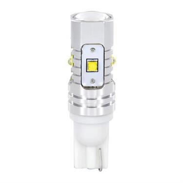 T10 W5W 10-30V W2,1x9,5d 380lm (ΚΑΡΦΩΤΟ) ΛΕΥΚΟ ΔΙΑΘΛΑΣΗΣ MEGA-LED 45 CREE-LED BLISTER 2ΤΕΜ.