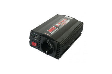 INVERTER 24>230V max300W-peak600W ME 1 USB ΑΜΙΟ -1 ΤΕΜ.