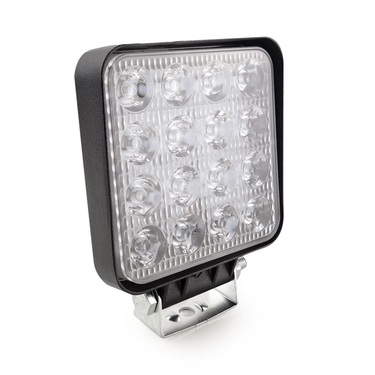 ΠΡΟΒΟΛΕΑΣ ΕΡΓΑΣΙΑΣ WORKING LAMP FLOOD 16LED 3030 9-36V 3840lm 6000K 110x110mm AWL10 AMIO – 1 ΤΕΜ.