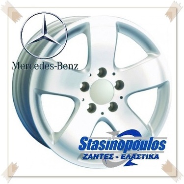 ΖΑΝΤΕΣ 16'' MERCEDES REPLICA 7.5x16 5x112 ET35 SILVER ΚΩΔΙΚΟΣ :155