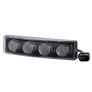 DRL HOR64 12/24V ΠΡΟΣΘΕΤΟ DAYTIME ΔΙΕΘΝΗ ΜΕ 4LED 0,5W 181x48mm ΜΑΥΡΟ ΜΕ ΦΙΣ 1ΤΕΜ