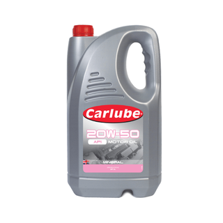 ΛΑΔΙ ΚΙΝΗΤΗΡΑ 20W-50 ΟΡΥΚΤΕΛΑΙΟ API CARLUBE 5L