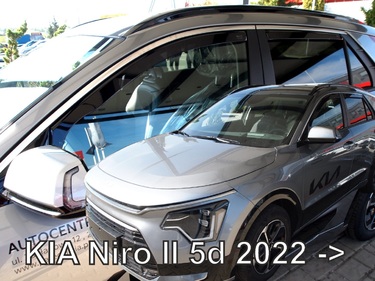 ΑΝΕΜΟΘΡΑΥΣΤΕΣ ΓΙΑ KIA NIRO 5D 2022+ ΖΕΥΓΑΡΙ ΑΠΟ ΕΥΚΑΜΠΤΟ ΦΙΜΕ ΠΛΑΣΤΙΚΟ HEKO - 2 ΤΕΜ.