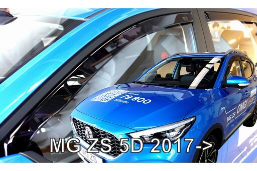 ΑΝΕΜΟΘΡΑΥΣΤΕΣ ΓΙΑ MG ZS 5D 2017+ ΖΕΥΓΑΡΙ ΑΠΟ ΕΥΚΑΜΠΤΟ ΦΙΜΕ ΠΛΑΣΤΙΚΟ HEKO - 2 ΤΕΜ.