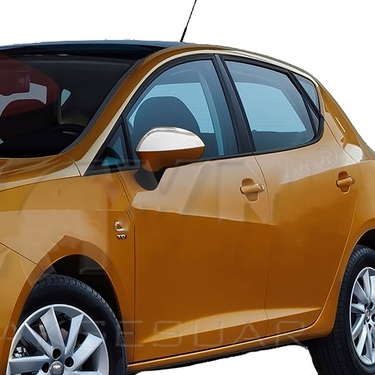 ΚΑΠΑΚΙΑ ΚΑΘΡΕΠΤΗ ΧΡΩΜΙΟΥ ΜΕΤΑΛΛΙΚΑ ΓΙΑ SEAT IBIZA 5D 2010+ ΧΡΩΜΙΟ ΜΕΤΑΛΛΙΚΑ