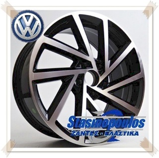 ΖΑΝΤΕΣ 17'' VW REPLICA 7.5x17 5x1112 ET45 BLACK ΚΩΔΙΚΟΣ : 1361