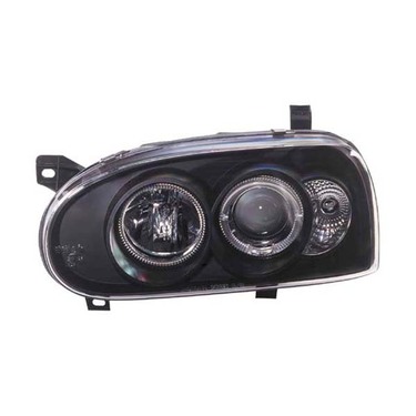 ΦΑΝΑΡΙΑ ΓΙΑ Autostyle Angel Eyes VW GOLF 3 +HALORIM BLACK