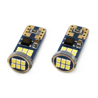 T10 W5W 12/24V 2,2W LED 18xSMD2016  CAN-BUS ULTRA BRIGHT ΛΕΥΚΟ 5600K 10x25mm 2ΤΕΜ.